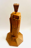 Octagonal Based Wooden Umbrella Yarn Swift