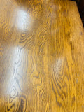Art Deco solid oak cabinet