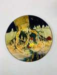 Rare large Royal Doulton Gnomes plate by Charles Noke