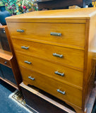 Rimu 4 drawer chest of drawers