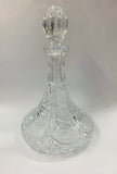 Vintage crystal ships decanter