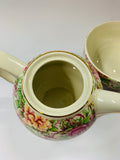 James Sadler Florence Chintz 1 cup teapot set