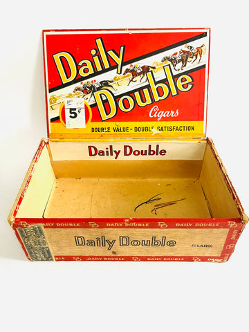 Daily Double Cigar Box