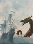 Bespoke Art "Beware of the Sea Beast"