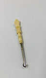 Antique bone umbrella style needle case