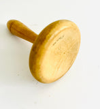Concave Unvarnished Darning Mushroom