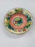 Maling pink thumbprint bowl