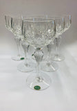 Set of 6 Stuart Crystal wine glasses