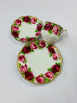 Royal Albert Old English Roses trio