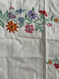 Three Embroidered Tray Covers