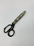 Antique steel fabric scissors