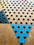 Large Handmade Chinese Checkers Board