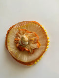 Porcelain half lady food cover