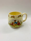 Royal Doulton Bunnykins Mug Wheelbarrow race