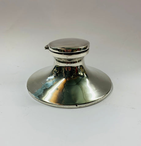 Large Sterling Silver ink well