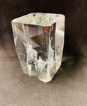 Crystal angel scene paperweight