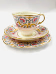 Colclough Pink Rose Trio