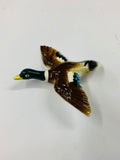 Small ceramic flying wall duck