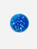 Blue Paperweight with Bubbles