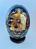 Large porcelain Egg with Limoges Design