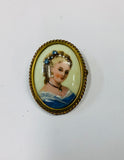 Limoges brooch