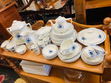 Large 6 place setting Adams Baltic dinner set