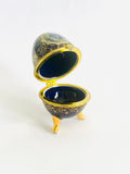 Fabergé style Trinket Box with Limoges Style