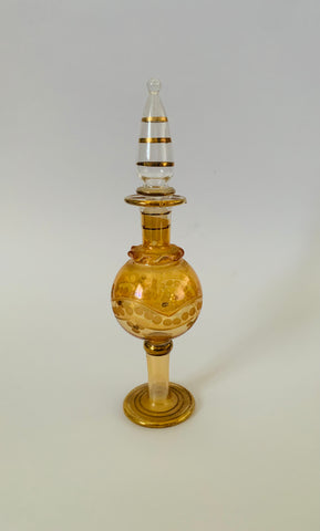 Small Venetian style glass perfume bottle