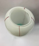 Midcentury hand blown Art glass vase