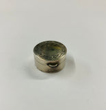 Sterling silver pill box