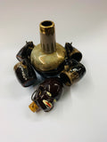 Novelty African head decanter and glasses