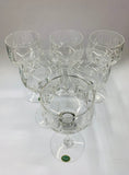 Set of 6 Stuart Crystal wine glasses