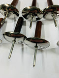 Set 8 retro Midcentury corn skewers
