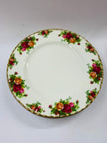 Set 6 Royal Albert Old Country Roses dinner plates