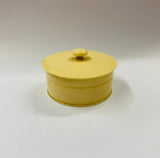 Bakelite round jewellery box