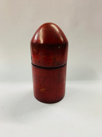 Wooden “The Swan Ink” screw box with ink inside