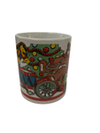 Retro Chinaware Christmas Mug