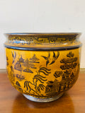 Royal Doulton yellow Willow Jardiniere