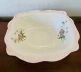 Victorian style jug and wash basin