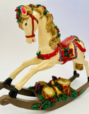 Medium Vintage Poly resin Rocking Horse
