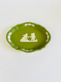 Green Wedgwood Oval Dish