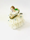Dresden Figurine playing Mandolin