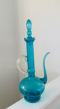 Retro genie bottle style large glass jug