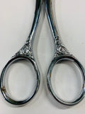 Antique forged steel rose cutting scissors