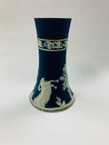 Adams Tunstall dark blue jasperware vase