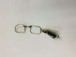 Antique Marcasite lorgnette glasses