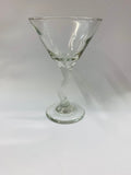 Set of 4 vintage martini glasses