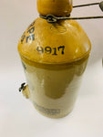 Rare Sharpe Bros Hands across the Sea Stoneware crock