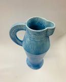 Art Deco blue jug