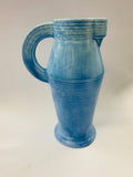 Art Deco blue jug